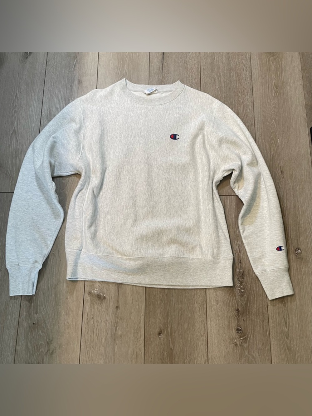 VINTAGE‎ Champion Reverse Weave Heather Gray Crewneck Sweatshirt Size M Pullover